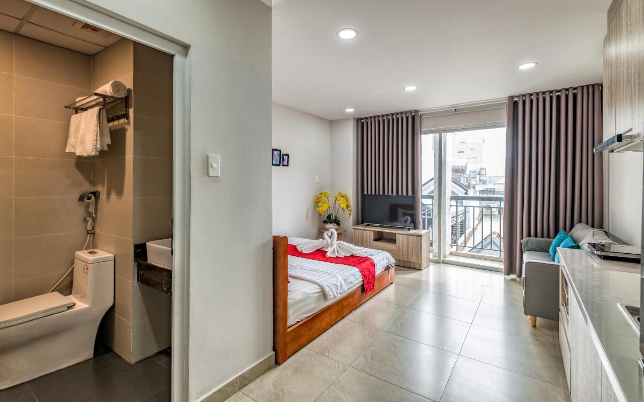 Cherry Hotel And Apartment Ho Chi Minh-stad Buitenkant foto